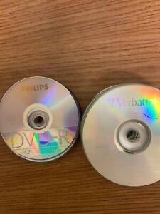 Lot of Verbatim CD-R and Philips DVD-R