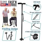 Folding Walking Cane for Seniors Men & Women with Non-Slip T Handle and Strap
