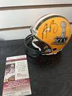 Aaron Rodgers Autograph Packers Super Bowl Mini Helmet JSA Auto Certified COA