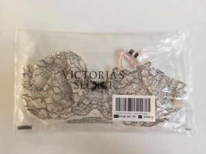 Victoria's Secret Bra 36C Body By Victoria Unlined Lace Demi Floral Black White
