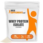Bulksupplements Whey Protein Isolate Powder - 30 grams Per Serving