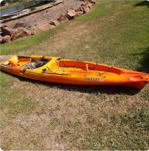 Used One-person Tarpon 160 sit on top kayak good condition