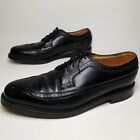 Florsheim Imperial Kenmoor Oxford Long Wingtip Black Men's Dress Shoes Sz 10.5 E