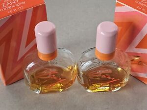 AVON ZANY Cologne Spray - Lot of 2 Bottles Perfume **LOOK AT PICTURES**