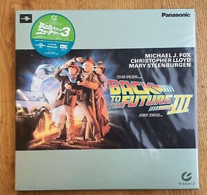 Back To The Future 3 - Muse Hi-Vision Laserdisc LD with Sticker PA-HD80976