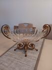 New Listingfrench baccarat Crystal  Bronze Centerpiece