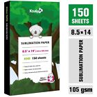 Koala Sublimation Paper 8.5x14 150 Sheets for Inkjet Heat Transfer Cotton Poly