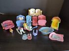 Fisher Price Loving Family Grand Mansion Twin Time Twins Nursery Baby Toys Lot