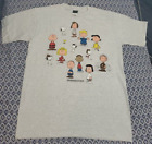 Vintage 80s Peanuts Snoopy The Gang Made In USA Shirt Single Stich Men's Size L