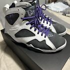 Size 9.5 - Air Jordan 7 Retro 2021 Flint purple laces NO BOX