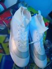 Soccer Shoes , White with Gold Trim, NEW, Size 9