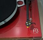 rega Planar 3 Gloss-Red Turntable w/Exact 2mm Cartridge/330 arm