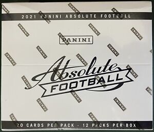 2021 Absolute Football Cello Fat Pack Box - Factory Sealed - Lawrence RY