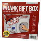 Prank-O Gift Box Tidy Tips Prank Gift Box w Prank Gift Card Holder New