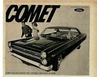 1966 MERCURY Comet Cyclone Hardtop with GT Hood Scoop Vintage Print Ad