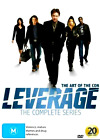 LEVERAGE The Complete Series 20 DVD Set BRAND NEW (USA Compatible)