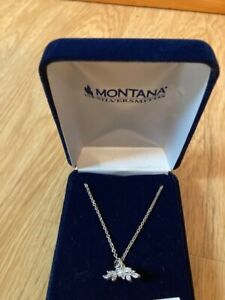 Montana Silversmiths Frozen in Time Leaf Necklace