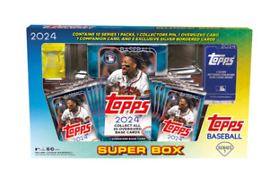 2024 Topps Series 1 Baseball Factory Sealed Super Box - NEW