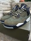 VVNDS Worn ONCE Size 9 - Jordan 4 SE Retro Low Craft - Olive perfect condition