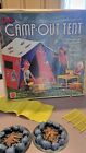 Vintage 1972 Barbie Camp Out Tent Original Box Sleeping Bag Grill 2 Fires
