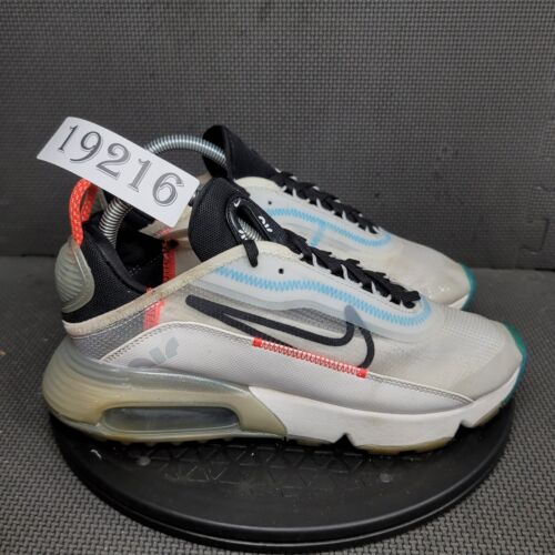 Nike Air Max 2090 Shoes Womens Sz 8.5 White Black Trainers Sneakers