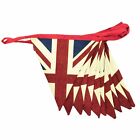 Retro 5M Union Jack Flag Cloth Fabric Bunting 2023 Coronation Street Party Flags