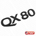 For Infiniti QX80 Rear Liftgate Logo Letter Badge Emblem Nameplate Gloss Black (For: INFINITI QX80 Limited)