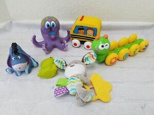 Lot of 6 Developmental Baby Toys Bundle Used