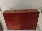 vintage wooden tool box