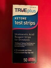250 True Plus Ketone Test Strips New in Box- 5 x 50 - READ DESCRIPTION
