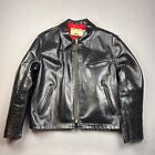 Vintage Genuine Horsehide Schott Leather Jacket 689HMB Size XL Motorcycle USA