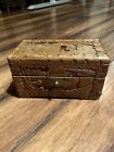 Camphor Wood Vintage Asian Hand Carved Jewelry Treasure Box 4