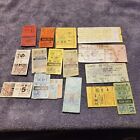 Vintage Lot Of 14 New York Yankees Ticket Stubs Including Old Timers Day At Shea
