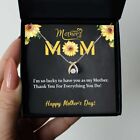 To My Mom Necklace, Gift for Mom from Daughter|Son, Mother's Day Jewelry Gifts!