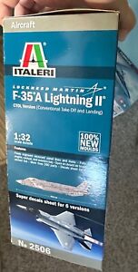 Italeri 2506 Lockheed-Martin F-35A Lightning II CTOL 1/32 Scale Model Kit