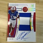 2023 NATIONAL TREASURES RPA TWO COLOR ROOKIE PATCH RASHEE RICE RC AUTO 33 /39