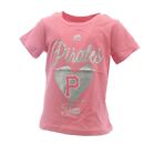 Pittsburgh Pirates Official MLB Genuine Infant Toddler Girls Size T-Shirt New