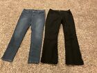 Women’s Lot of 2 Pairs of Jeans Riders by Lee, Daisy Fuentes Size 10