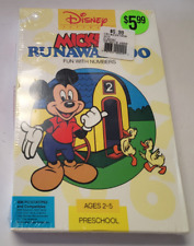 Disney Software MICKEY'S RUNAWAY ZOO IBM PC 3.5 Floppy Disk Ages 2-5 Sealed