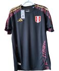 New ListingJersey Peru FPF Away  Soccer Official Black Alternative Excellent Quality
