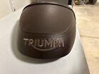 Triumph Bonneville Thruxton 1200 brown seat