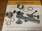 nos Bearing Seal Kit For LEVIN Headstock, Watchmaker’s Jeweler’s Lathe 10mm/8mm