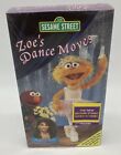 Sesame Street Zoe’s Dance Moves Sealed (VHS, 2003) Brand New W/Hype Sticker