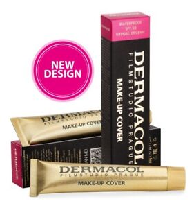 DERMACOL Make Up Cover Foundation Genuine Waterproof Hypoallergenic Makeup