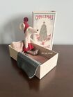 Retired, Discontinued Maileg Christmas Mouse Big Sister Matchbox With Bedding