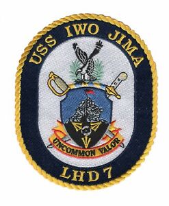LHD-7 USS Iwo Jima Amphibious Assault Ship Patch