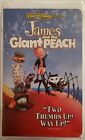 James and the Giant Peach VHS 1996 (Clamshell) Disney