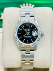Rolex Lady Datejust 79174 Oyster Band 18K White Gold Bezel BOX/PAPERS NO RESERVE