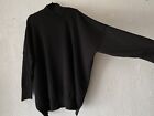 Shirin Guild brown Oversized Wool Batwing Cocoon Sweater 1 Size Vtg