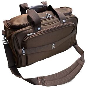TravelPro FlightPro 4 Deluxe Multi Purpose Tote Bag 16” Brown Carry On Luggage
